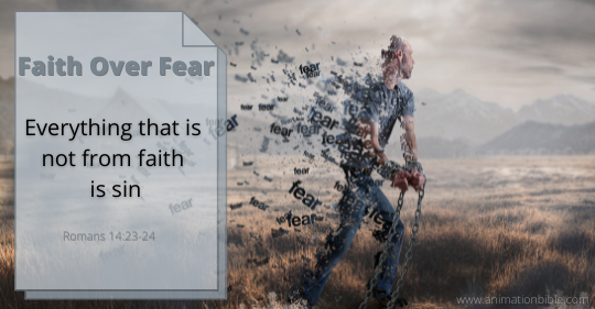 Faith over fear