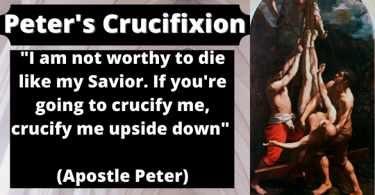 what is the cause of death of peter the apostle