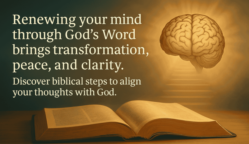 Renewing Your Mind according to the Bible Renewing Your Mind