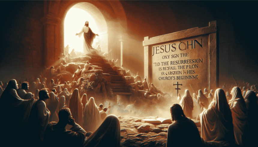 Jesus’ Only Sign: Discover the Resurrection and Birth of His Church