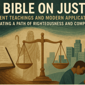 The Bible on Justice
